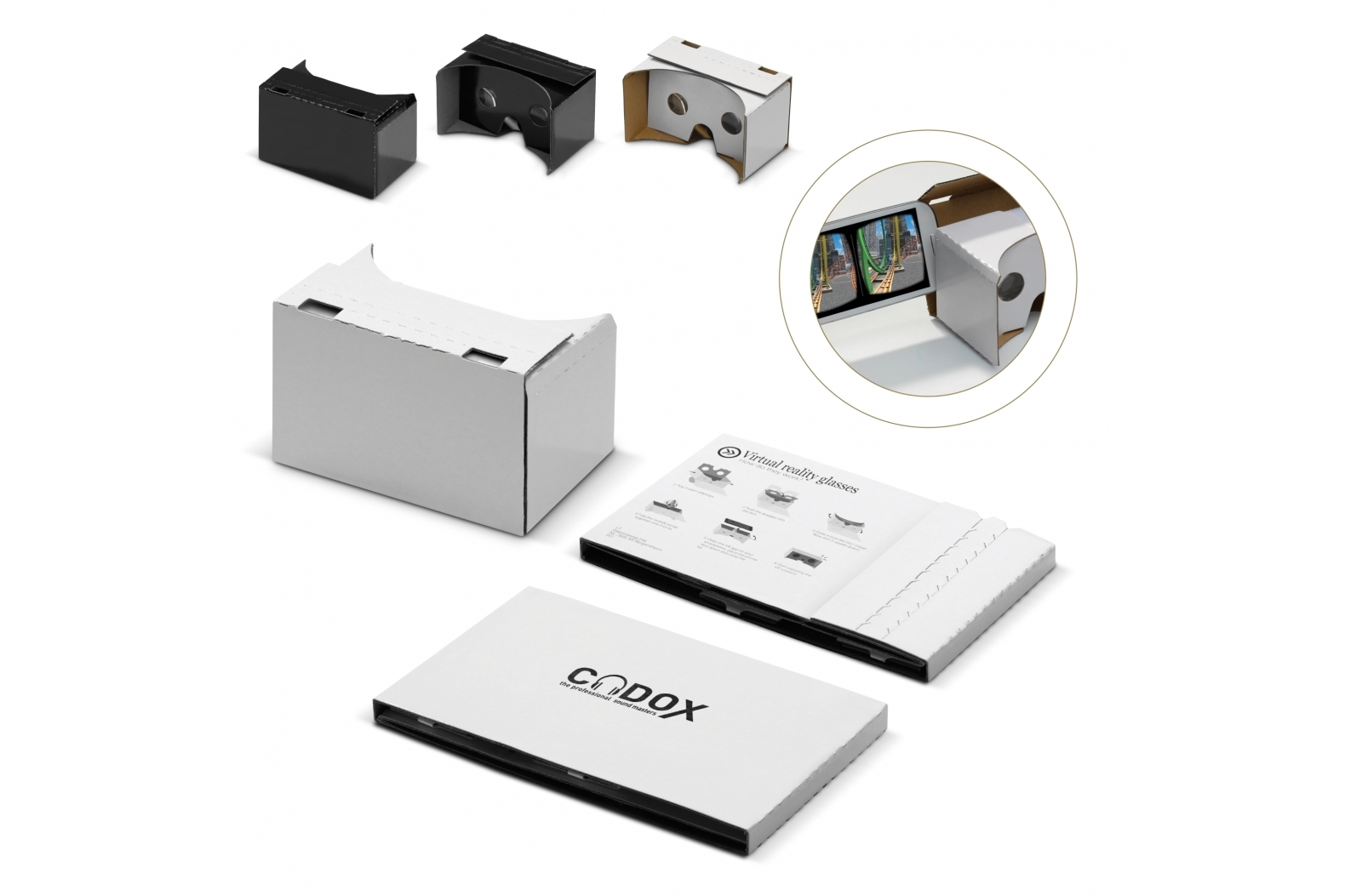Cartón de Realidad Virtual Plegable - Erla