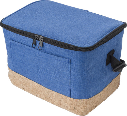 Bolsa enfriadora de poliéster con fondo de corcho - Lebrija