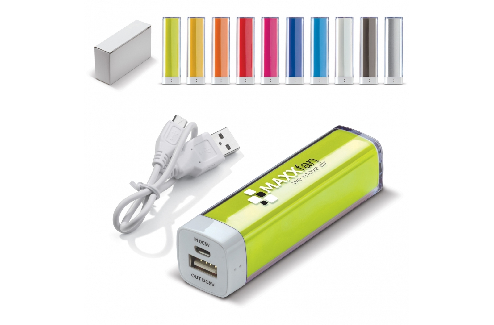 Powerbank de plástico de 2.200mAh - Lumbreras de Cameros