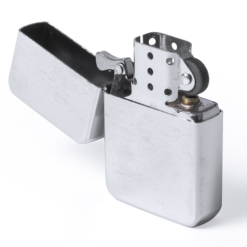 Encendedor de Diseño Clásico Americano con Acabado Metálico Mate - Castellgalí