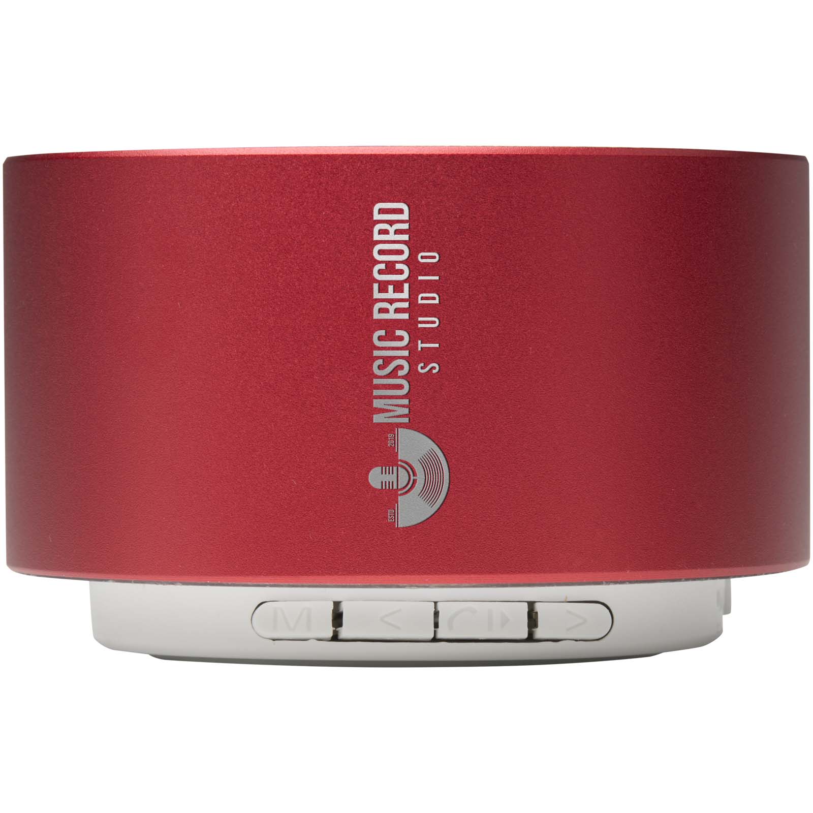 EcoSonido 3W Altavoz Inalámbrico de Aluminio Reciclado - Las Palmas de Gran Canaria impreso con logotipo
