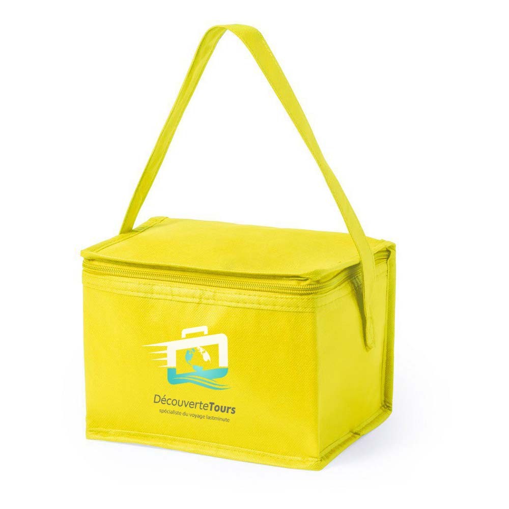 Bolso nevera para 6 latas de material no tejido multicolor - Navajún