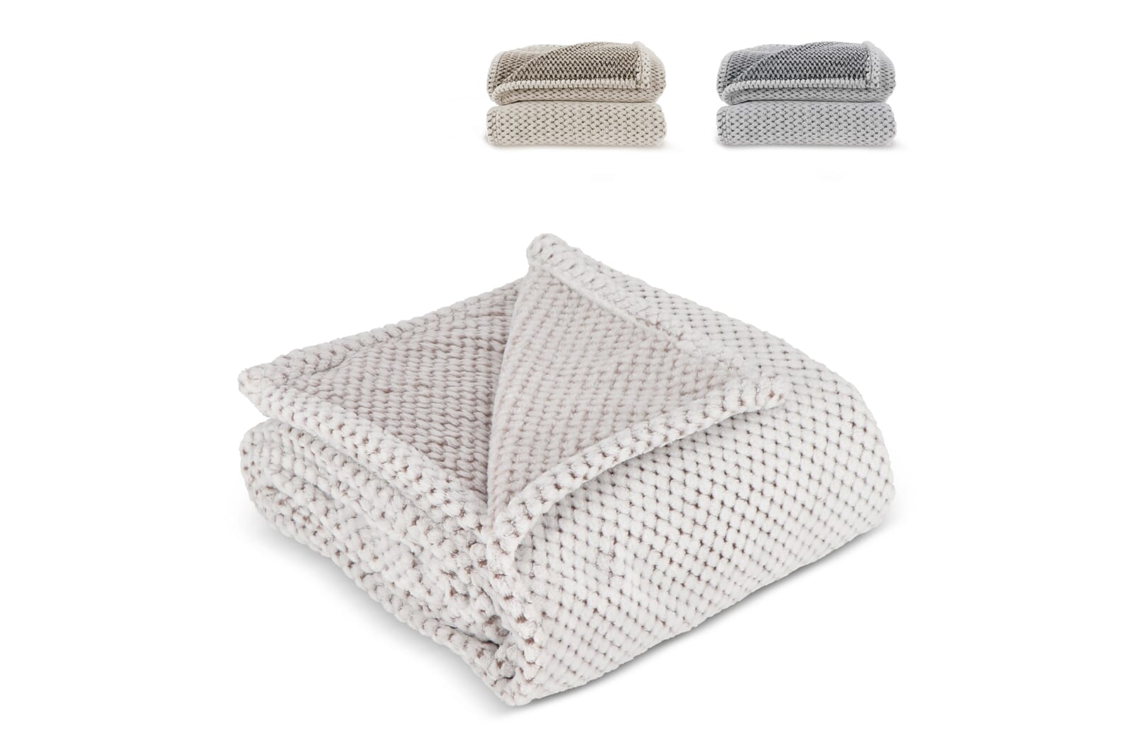 Manta de Forro Polar Recycled Anni - Aldeanueva de Barbarroya