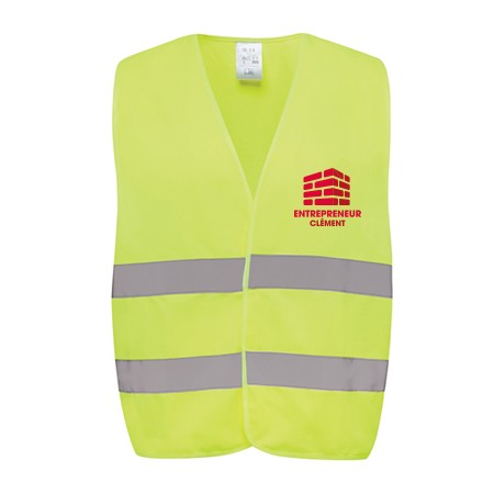 Chaleco de advertencia de alta visibilidad Clase 2 unisex - Santa Eulalia de Gállego