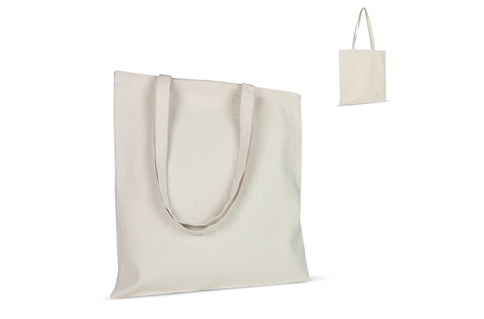 Bolsa OEKO-TEX® natural larga 220g/m² 38x42 cm - Pontevedra