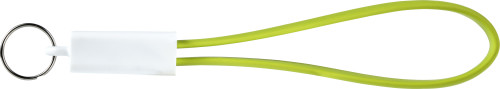 Cable de Carga Compacto con Llavero - Valmojado impreso con logotipo