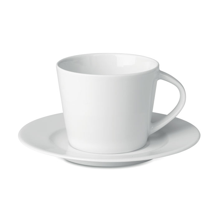 Taza Cónica de Capuchino con Platillo 160ml - Ashby Woulds - Ainzón