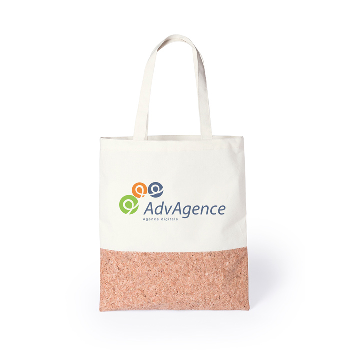 Bolso Tote de Algodón y Corcho - Valdepeñas