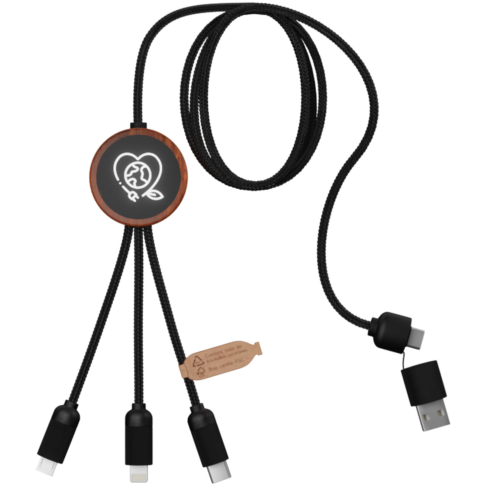 Cable de Carga Universal EcoCharge 5-en-1 - Ovingdean - Finestrat