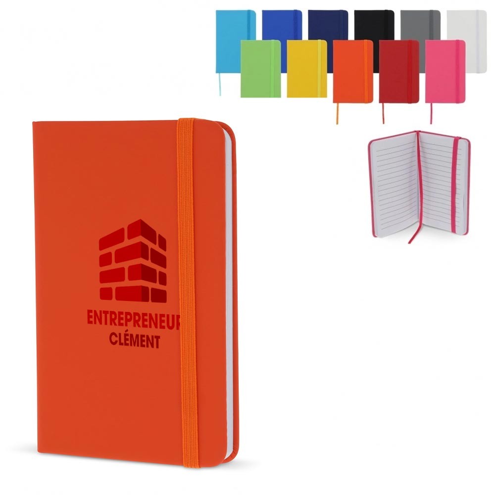 Clásico Cuaderno  A6 PU con Correa Elástica - El Saucejo