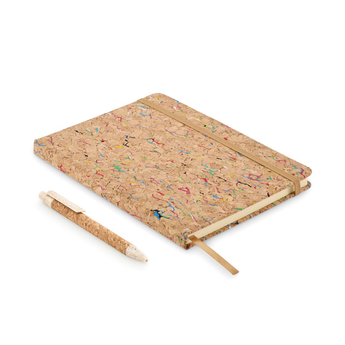 Cuaderno de corcho de colores A5 - Yuncler