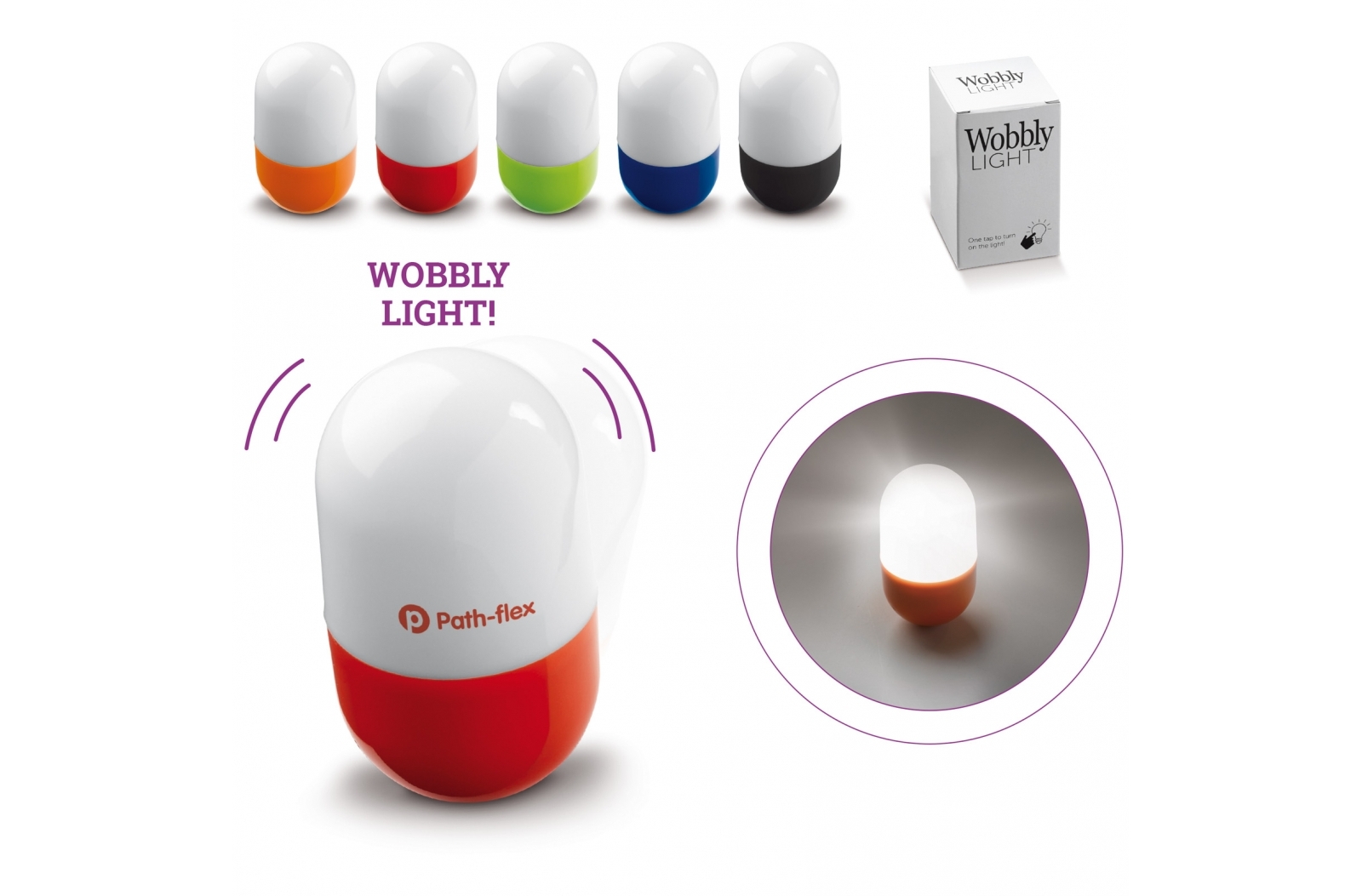 Luz de Toque en Forma de Huevo - Istán