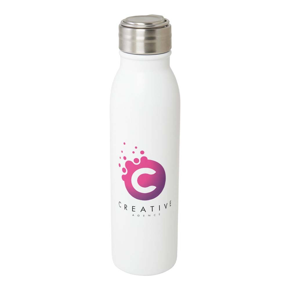 Botella de agua de acero inoxidable certificada por RCS de 700 ml Harper con asa de metal - Aniñón