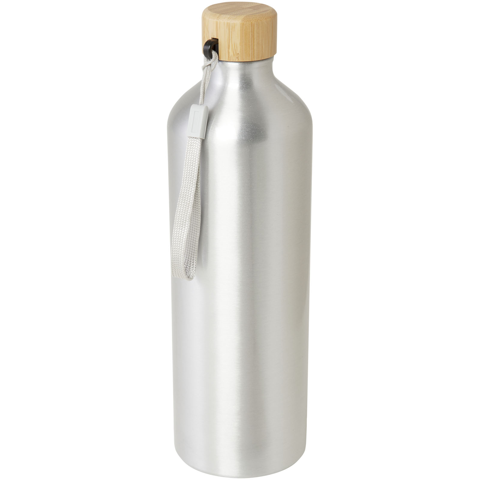 Botella de agua de aluminio reciclado certificada por RCS de Malpeza 1000 ml - Chía