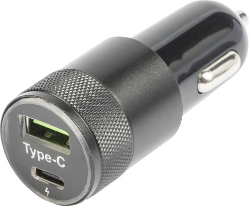 Cargador de coche ABS con conector USB-C - Oare - Illescas