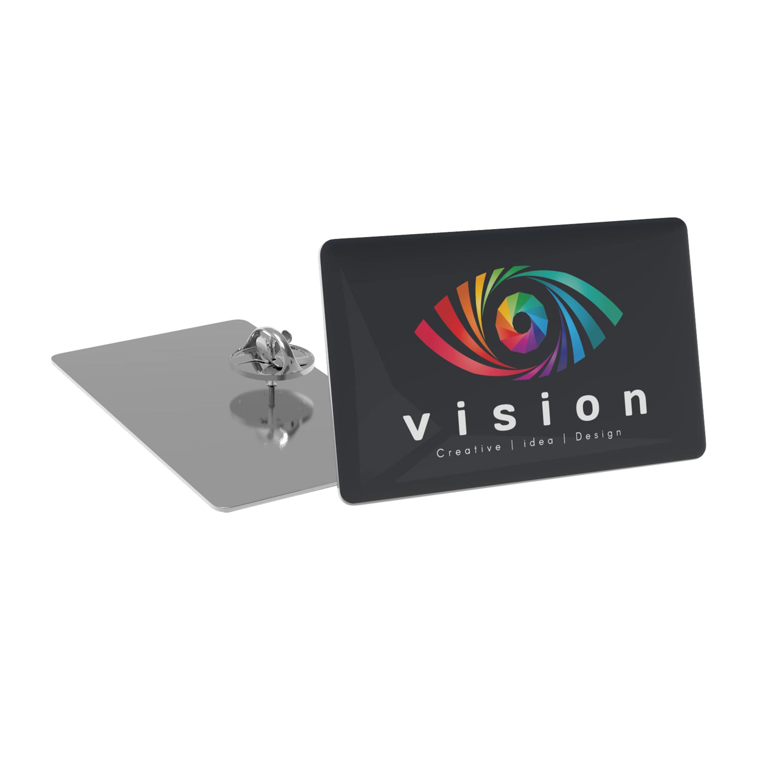 Rectángulo de Brillo - Almunia de San Juan impreso con logotipo