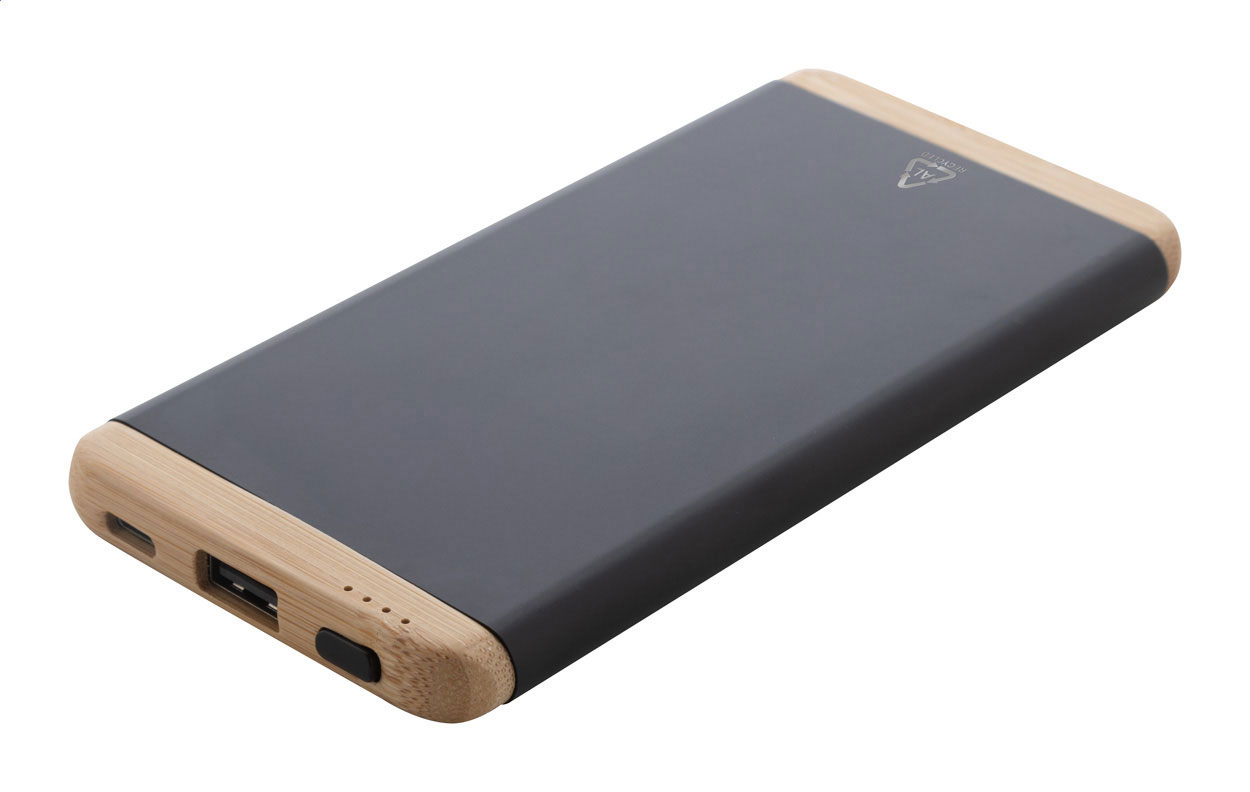 Banco de Potencia Eco-Charge 5000 mAh - Lagartera impreso con logotipo