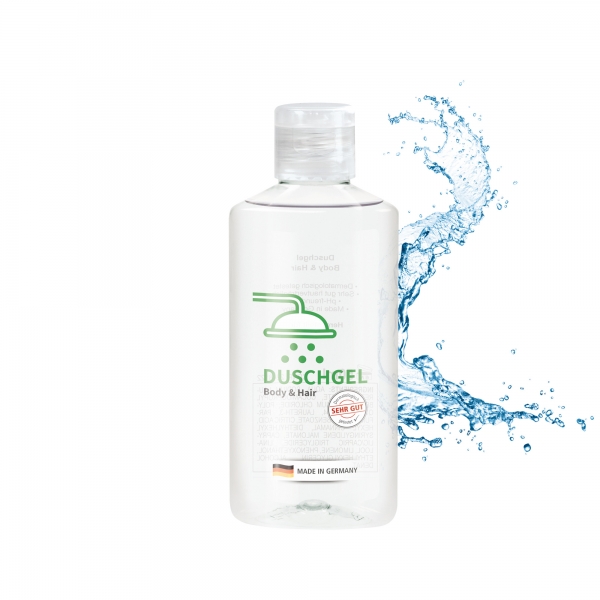Gel de ducha neutro en pH para cuerpo y cabello - Orcajo