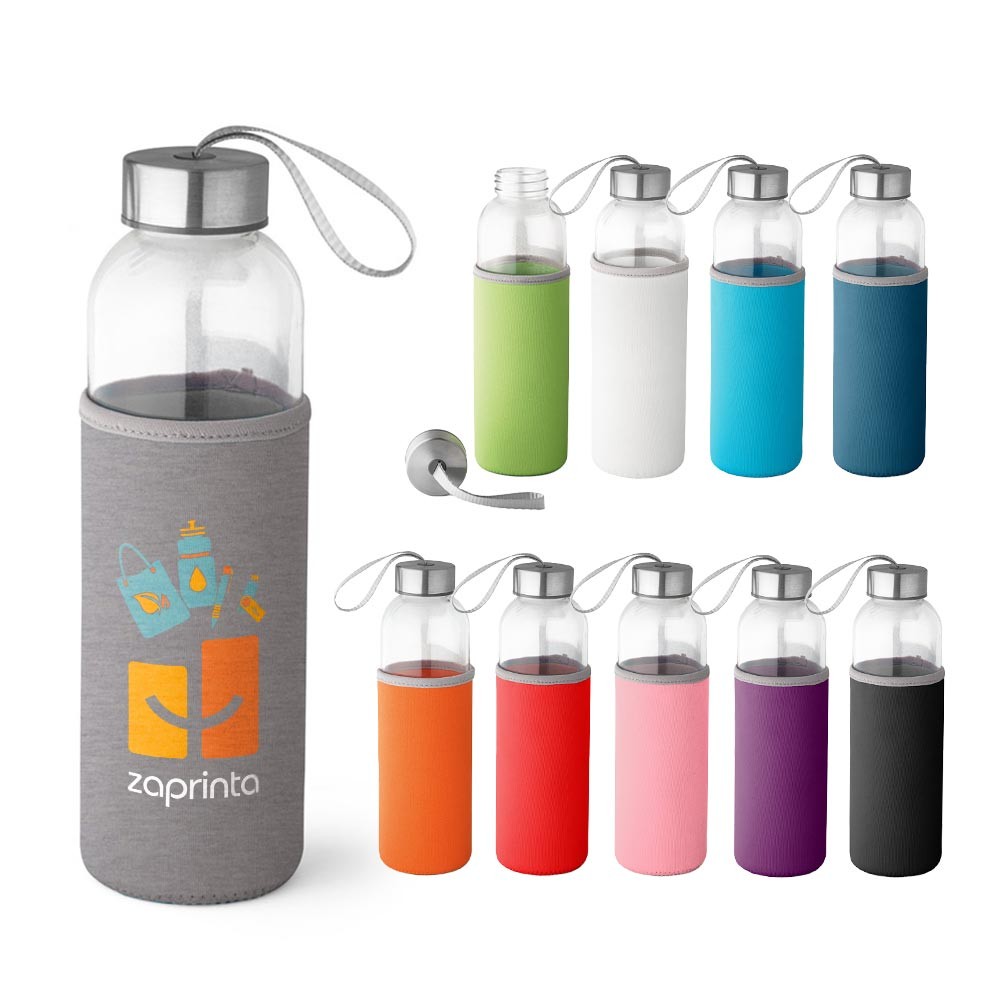 Botella deportiva hecha de vidrio y acero inoxidable - Bourton-on-the-Water - Balearen