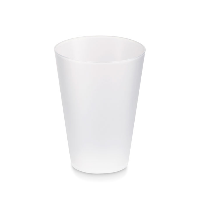 Vaso Reutilizable Escarchado para Festivales 300ml - Barberà del Vallès