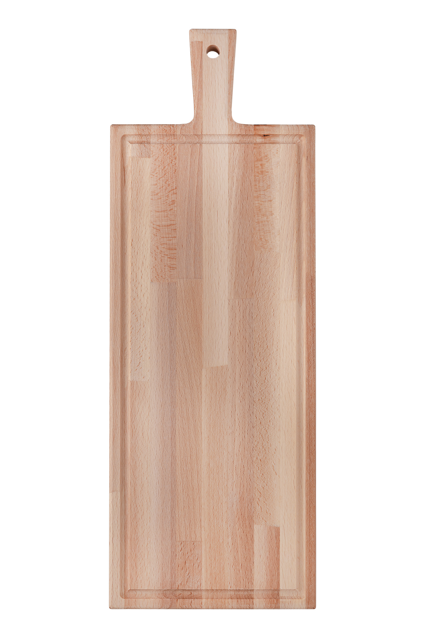 Tabla de cortar de madera de haya personalizada (48 x 17 cm) - Ystad - Malla