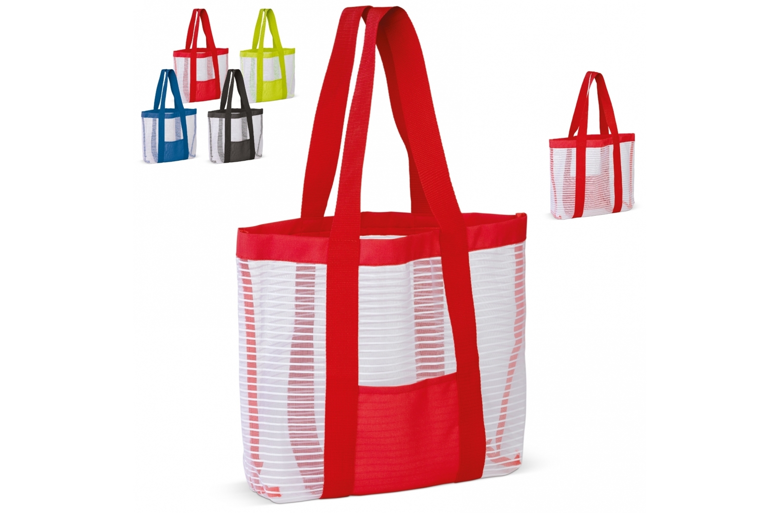 Bolsa de Playa de Malla Multicolor - Carratraca