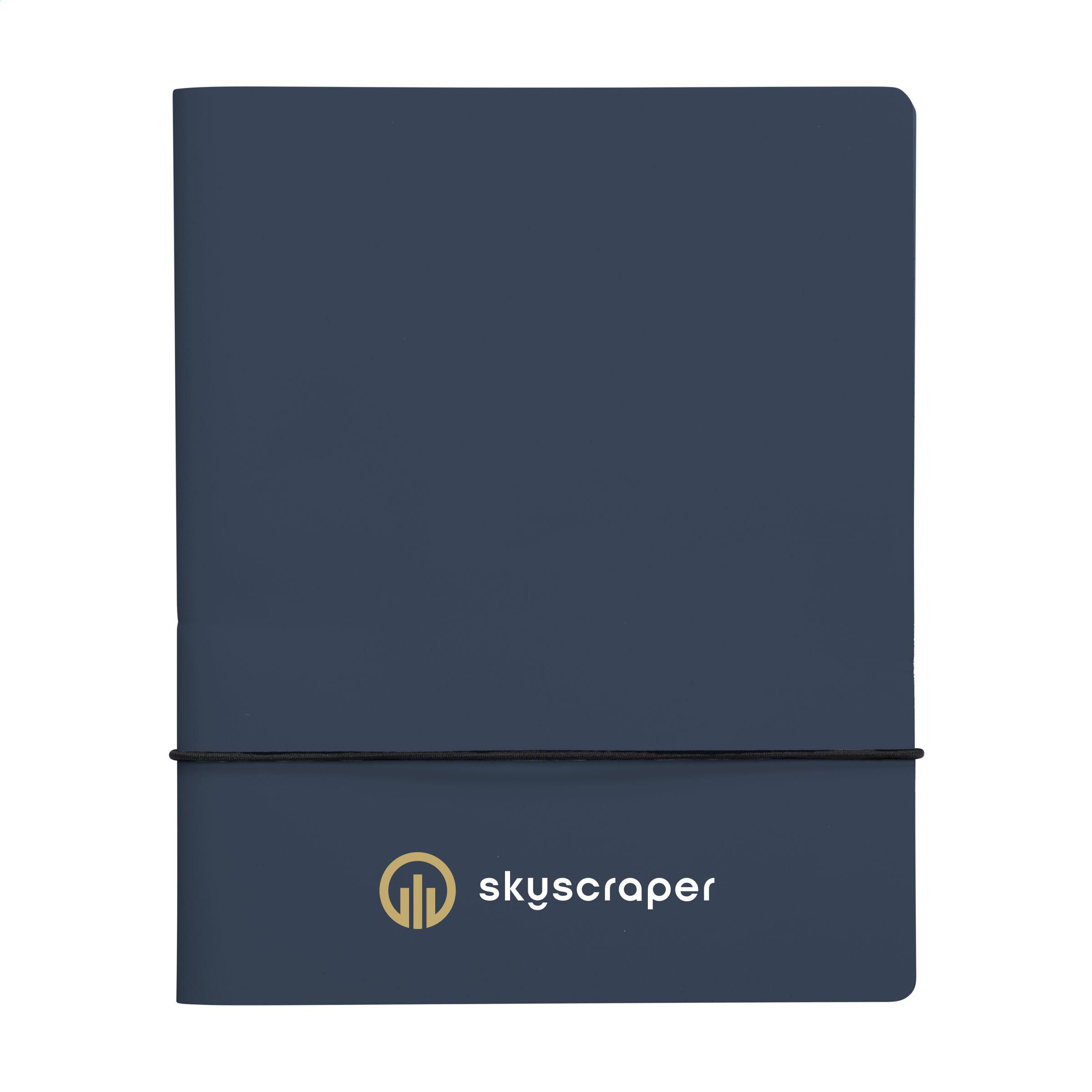 Cuaderno de Cuero Reciclado Reutilizable A5 - Inca