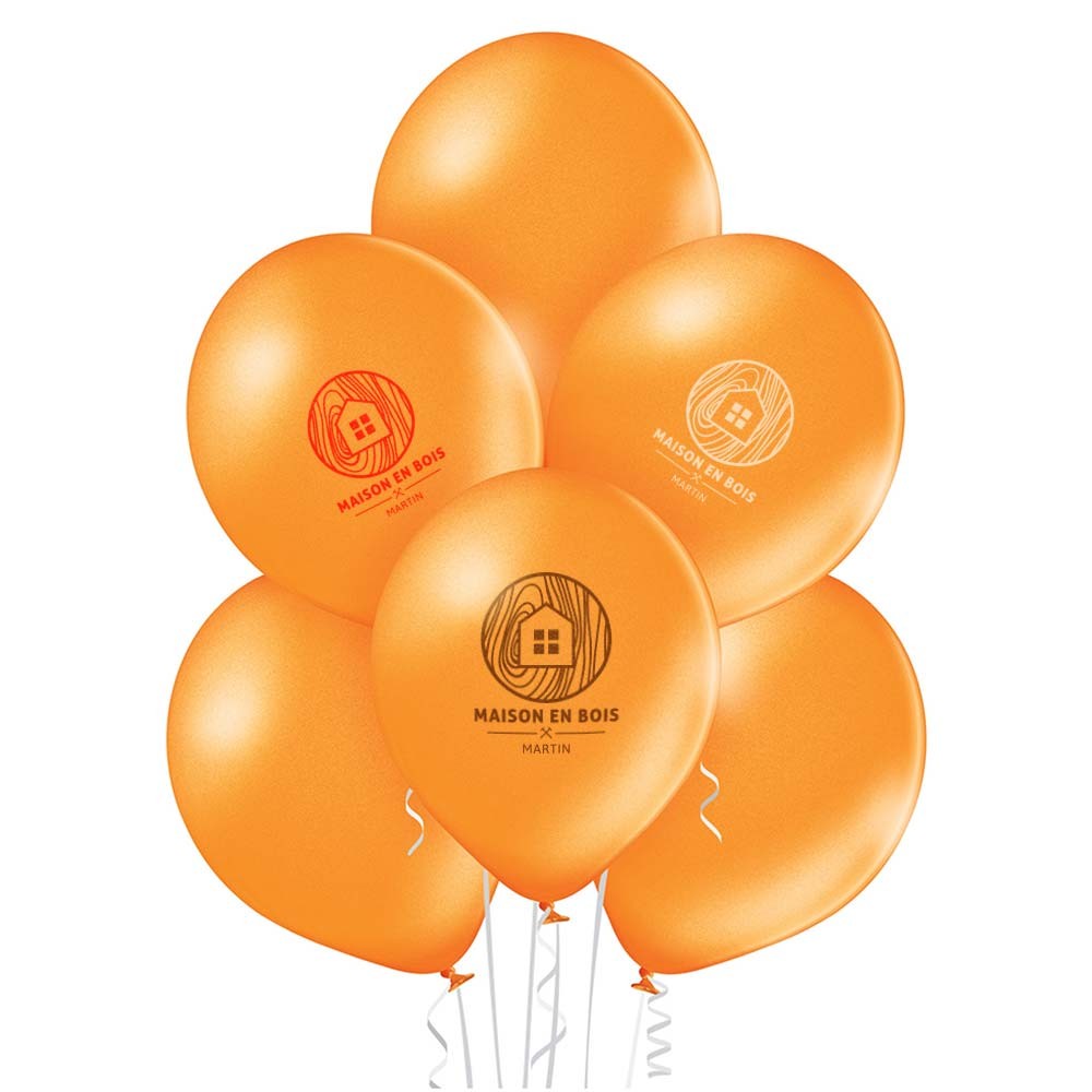 Globos de látex natural | colores metálicos | Ø 27cm | entrega rápida | made in EU