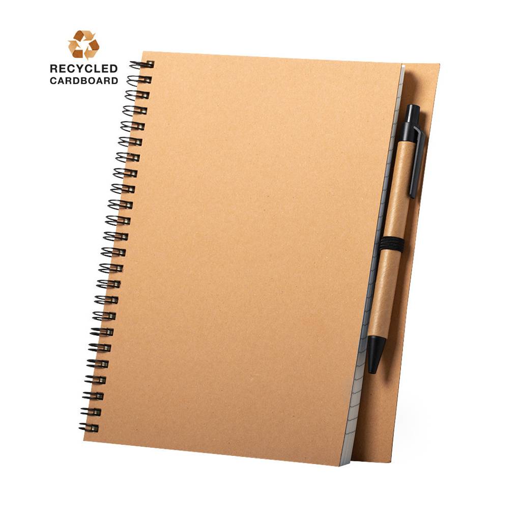Set de Cuaderno y Bolígrafo Ecológicos - Urriés