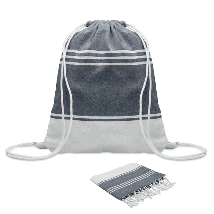 Conjunto de Toalla Hammam con Bolsa de Cordón - Sant Esteve Sesrovires