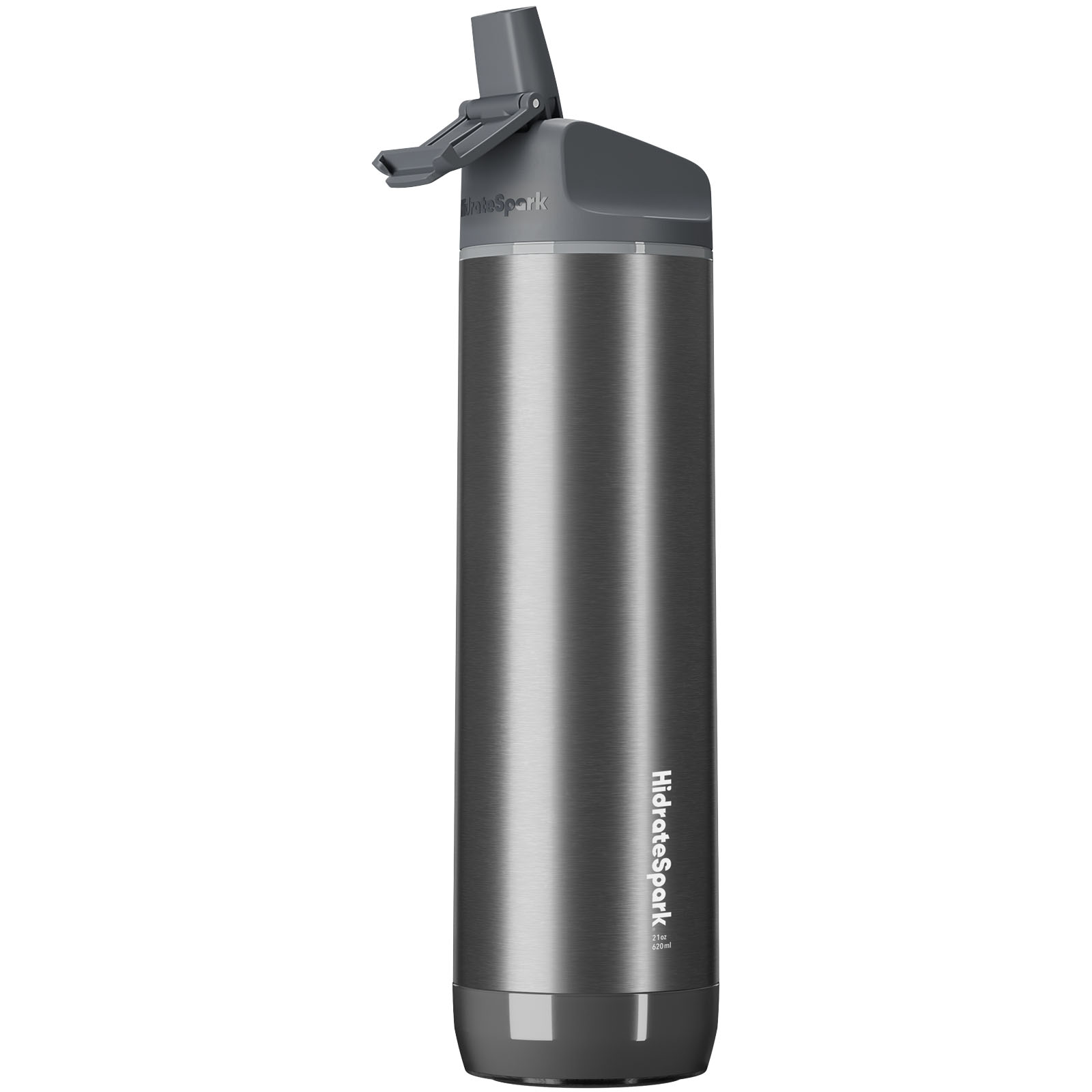 HidrateSpark® PRO botella de agua inteligente de acero inoxidable aislada al vacío 620 ml - Acero