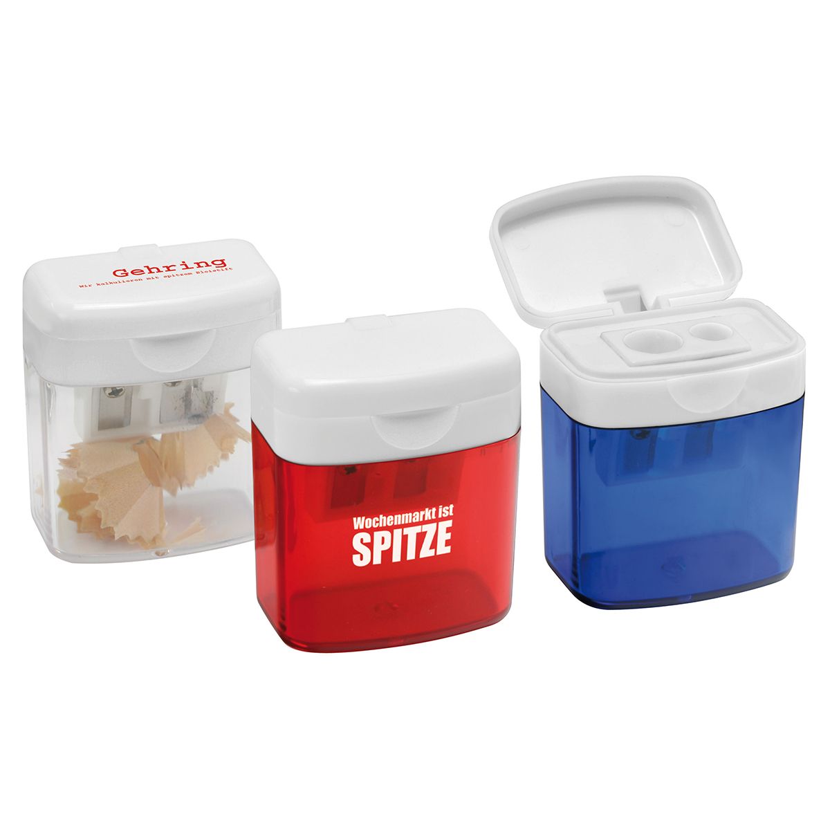 Afilador Doble con Tapa Abatible - Lascuarre