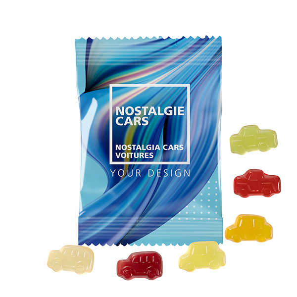 Autos Nostalgia de Goma de Fruta - Portillo de Toledo