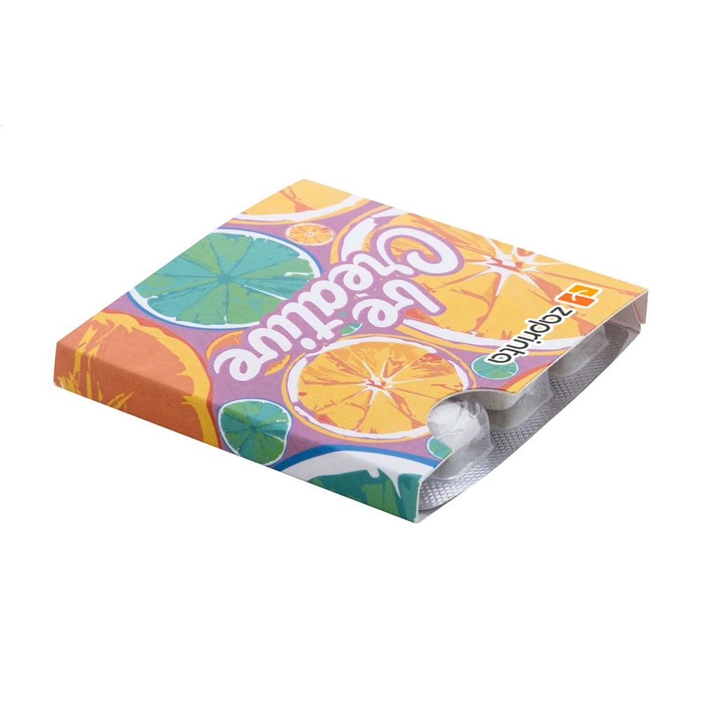 Chicle Personalizado 6 - Ourense impreso con logotipo