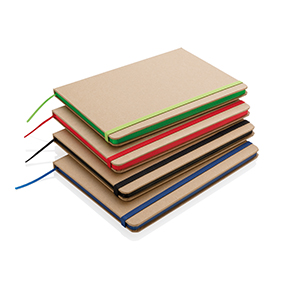 Cuaderno con Cubierta de Kraft Reciclado - Fuentes de Ebro