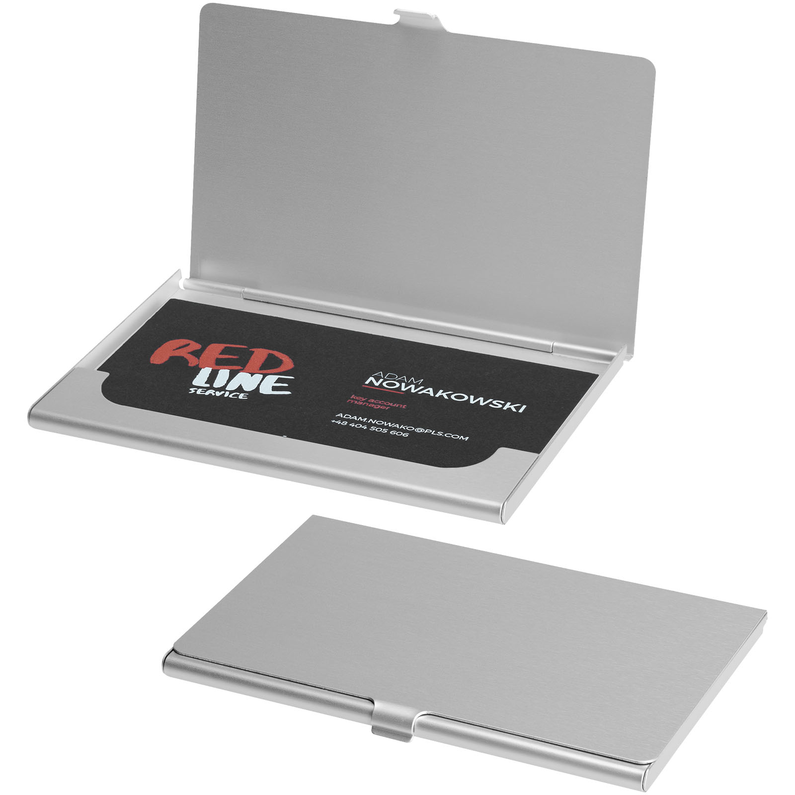 Portatarjetas de Negocio de Aluminio - Alozaina