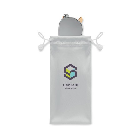 Gafas de sol con espejo y brazos de bambú - Andalusien