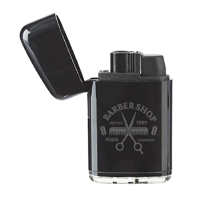 Encendedor recargable ElectronicTurbo de color sólido - Santa Elena