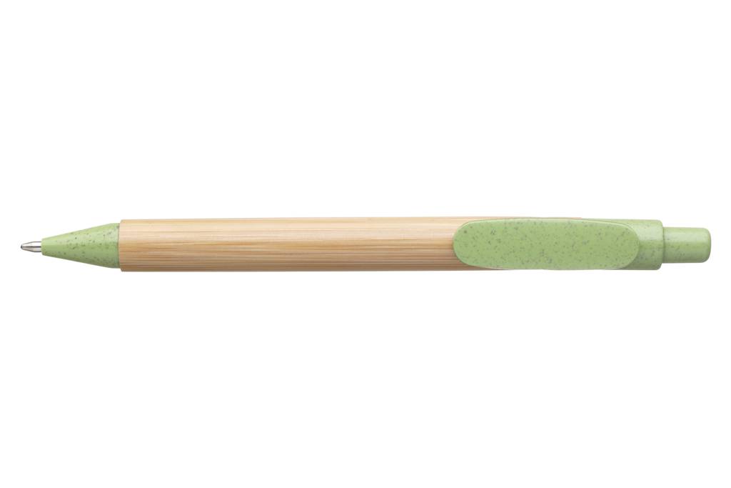 Bolígrafo ecológico de bambú y paja de trigo - Luesma