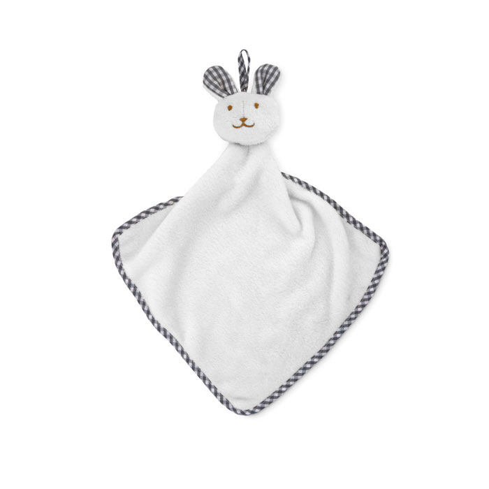 Toalla de bebé de peluche con diseño de conejo - Waddesdon - Dosrius