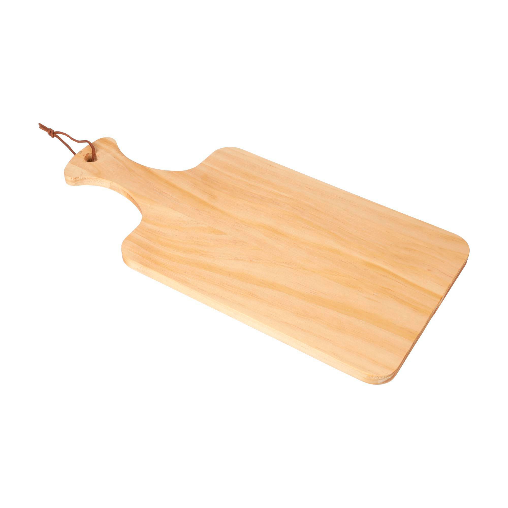 Tabla de cortar Daxton | Madera de pino reciclada | Con asa