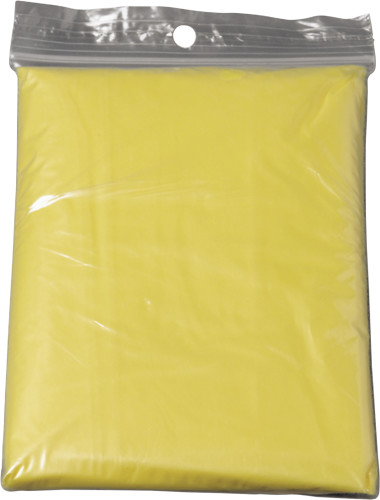 Poncho Transparente de PE Plegable en Bolsa de Polietileno - Teo