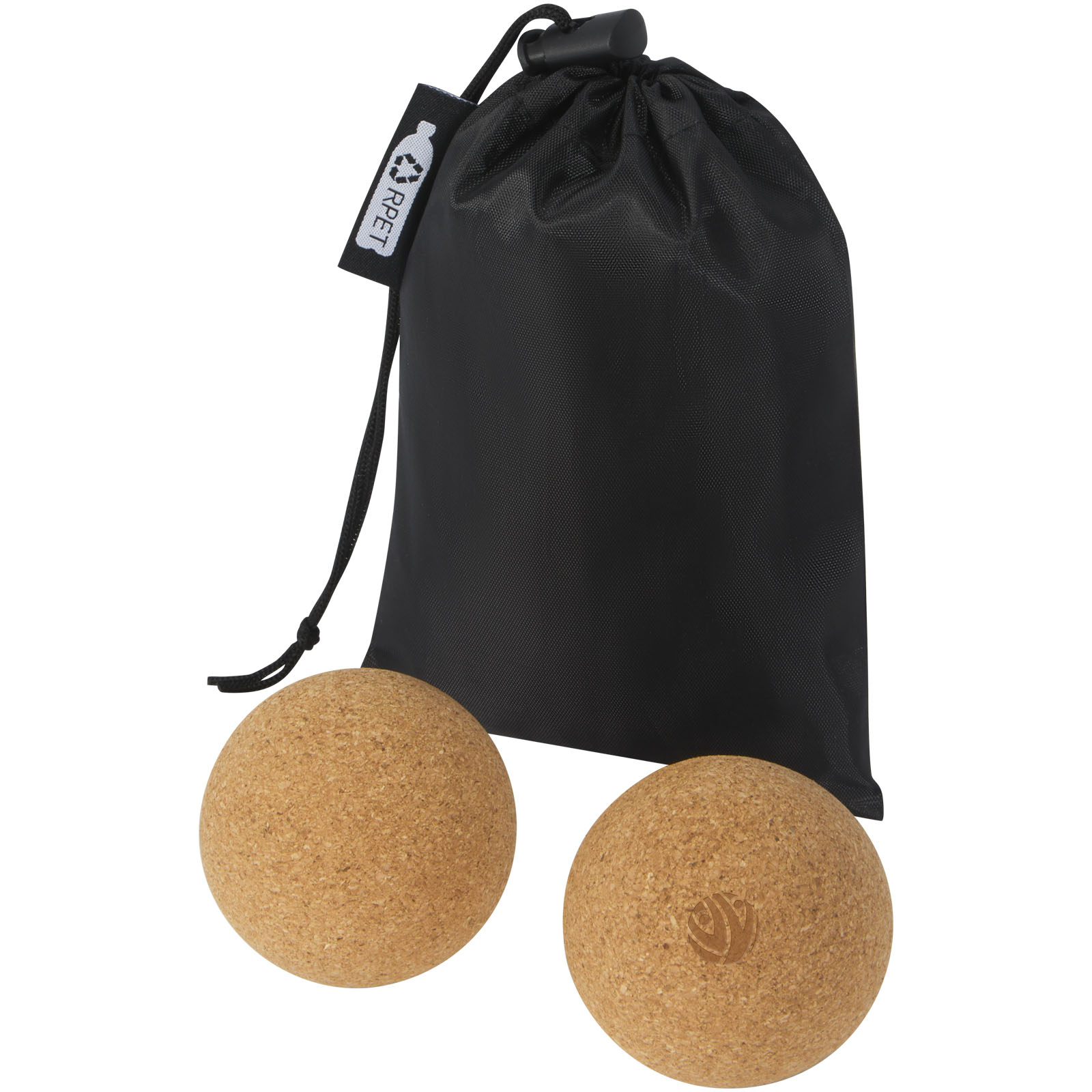 Dúo de bolas de yoga de corcho - Torredelcampo