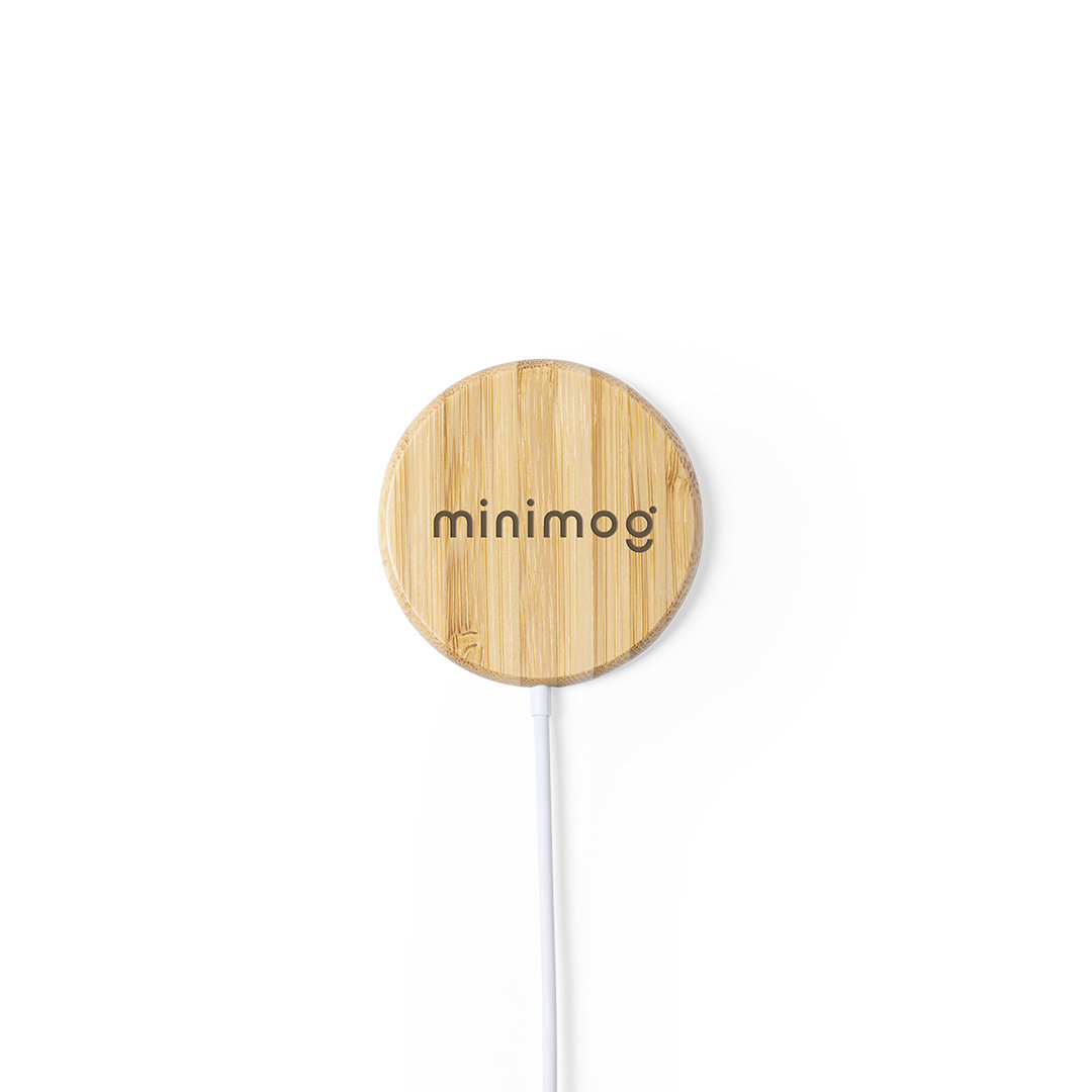 Cargador Inalámbrico de Bambú - Ashford - L’Estany