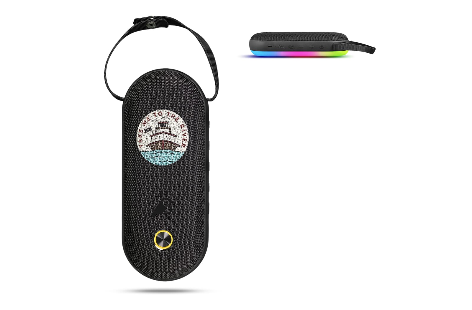 Altavoz Bluetooth Magnético RGB 30W - Arratzua-Ubarrundia impreso con logotipo