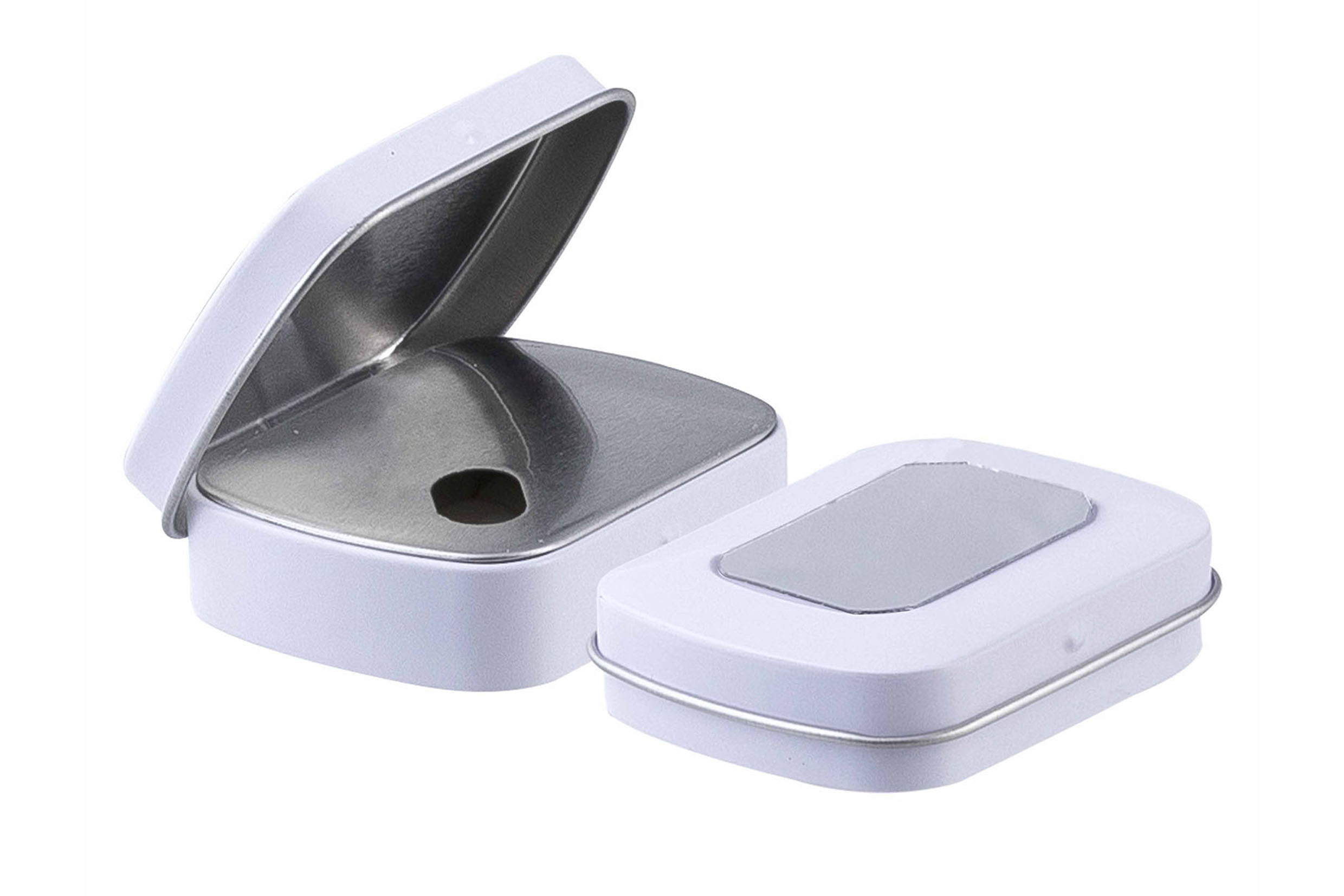 Mini Lata con Bisagras, Espejo y Menta - Esplugues de Llobregat