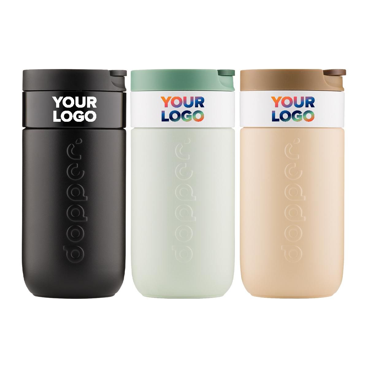 Taza de Viaje EcoSorb 300 ml - Navahermosa impreso con logotipo