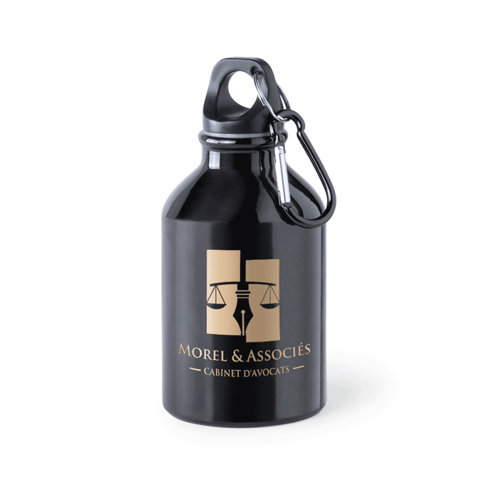 Botella de Agua de Acabado de Aluminio 330ml - Mequinenza