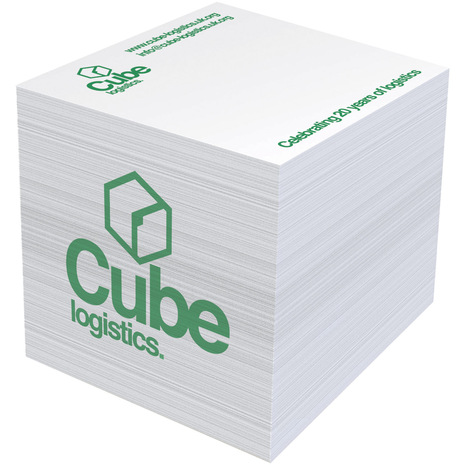 Bloque de Memos Blanco - Thundridge - Velilla de Cinca