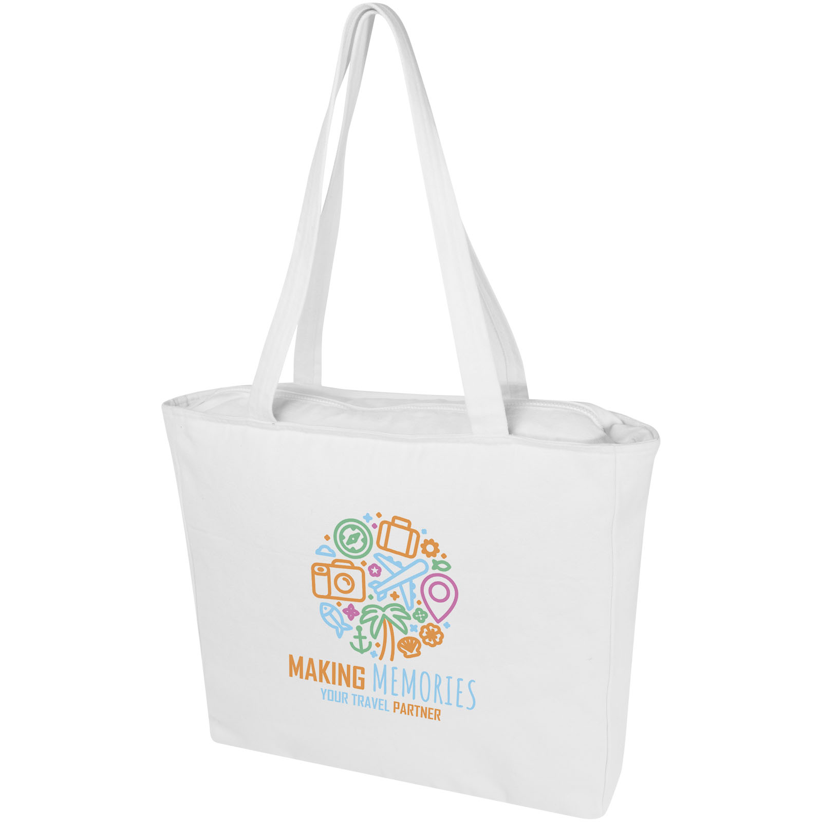 Bolsa de mano reciclada Aware™ de 500 g/m² Weekender